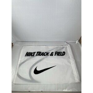 Nike Track & Field Drawstring Bag Racing Sport Gym Pack Cleats Shoe NEW